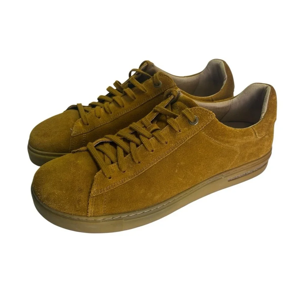 Birkenstock Bend Low Suede Sneakers Mink Ochre Gold Men's 11 / EU 44 Comfort